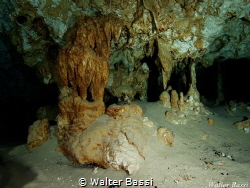 Cenote,Dos Ojos by Walter Bassi 